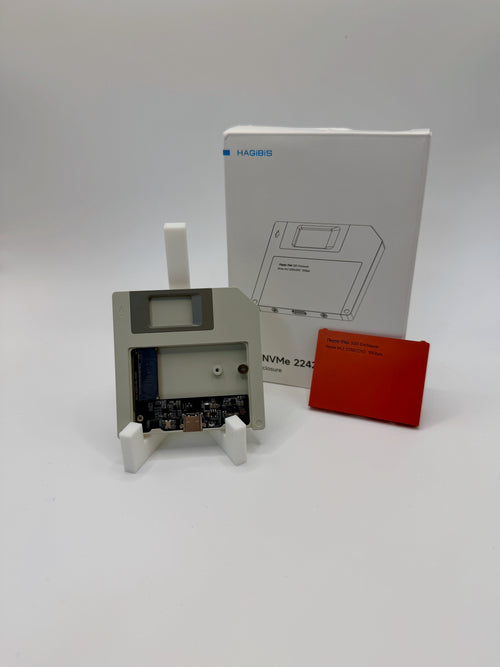Hagibis Floppy Disk SSD-Gehäuse – M.2 NVMe 2242/2230